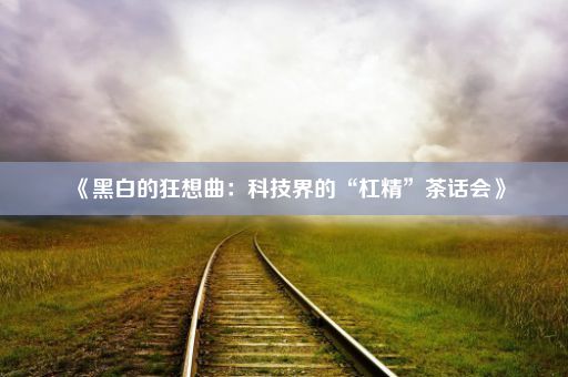 《黑白的狂想曲：科技界的“杠精”茶话会》