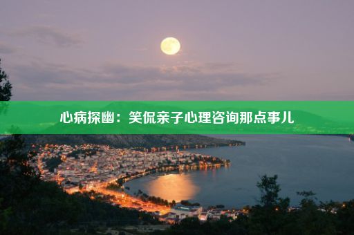 心病探幽：笑侃亲子心理咨询那点事儿