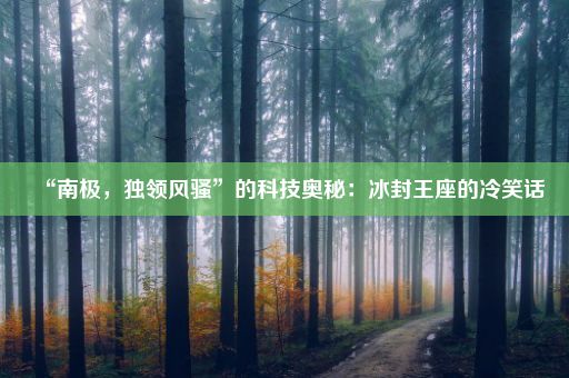 “南极，独领风骚”的科技奥秘：冰封王座的冷笑话