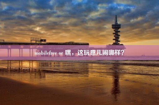 mobilefree or 嘿，这玩意儿闹哪样？