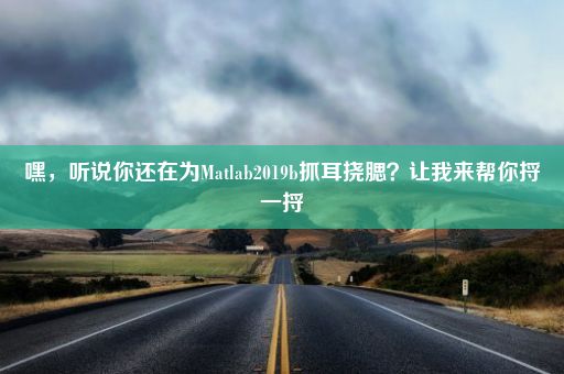 嘿，听说你还在为Matlab2019b抓耳挠腮？让我来帮你捋一捋