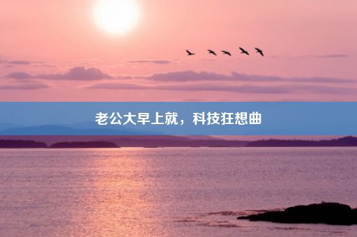 老公大早上就，科技狂想曲