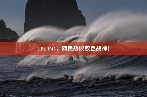 TPU PA6，网民热议双色战神！