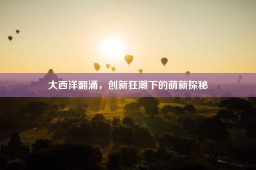 大西洋翻涌，创新狂潮下的萌新探秘