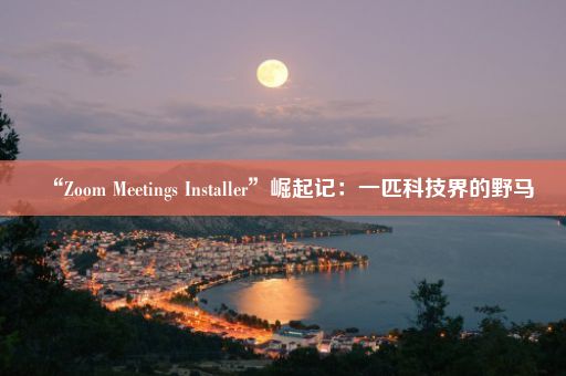 “Zoom Meetings Installer”崛起记：一匹科技界的野马