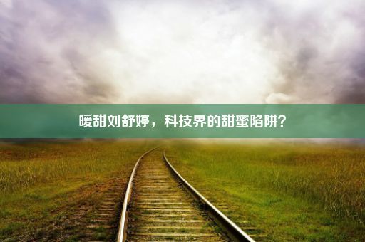 暖甜刘舒婷，科技界的甜蜜陷阱？