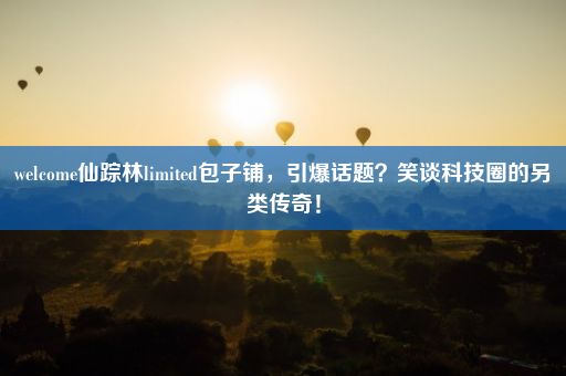 welcome仙踪林limited包子铺，引爆话题？笑谈科技圈的另类传奇！