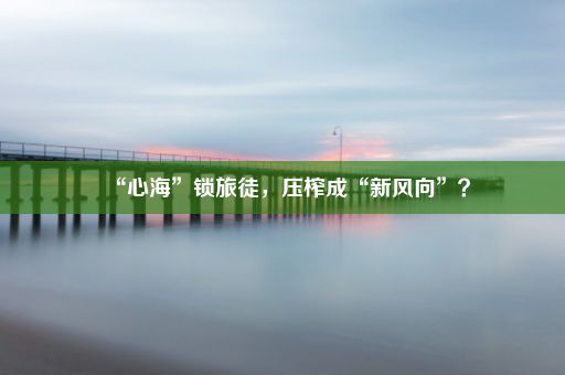 “心海”锁旅徒，压榨成“新风向”？