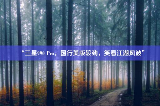 “三星990 Pro，国行美版较劲，笑看江湖风波”