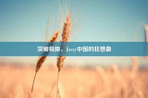 突破极限，Jazzy中国的狂想曲